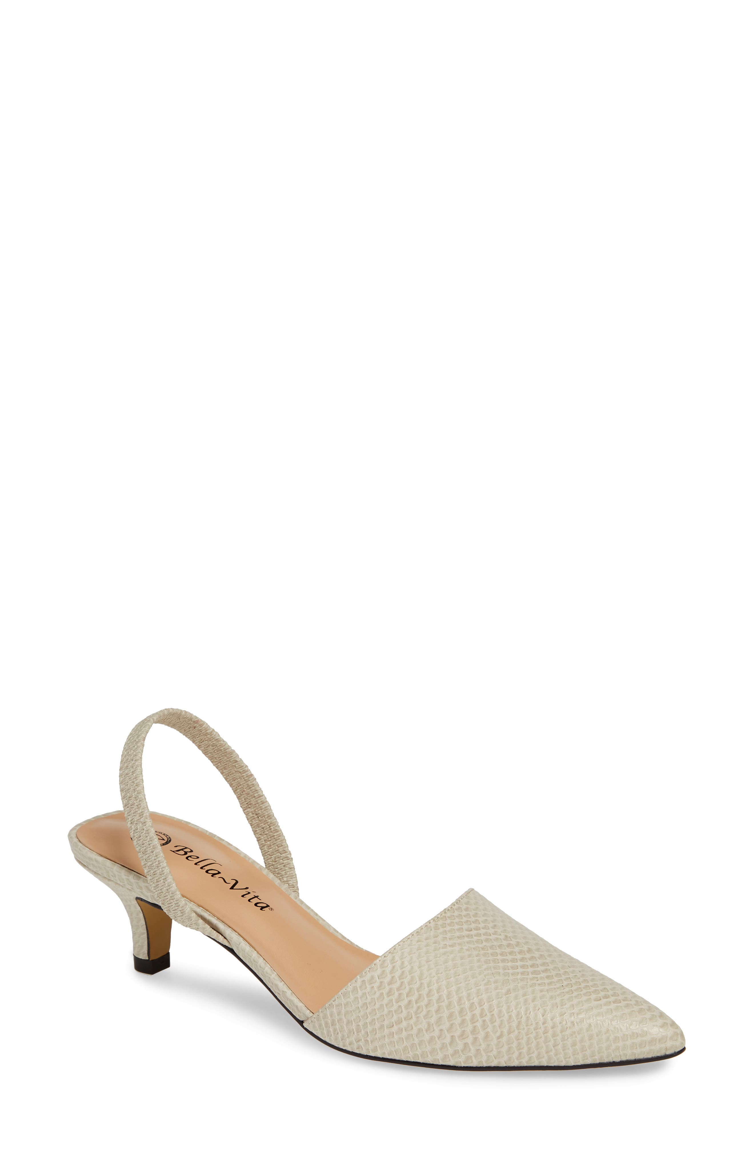 bella vita slingback