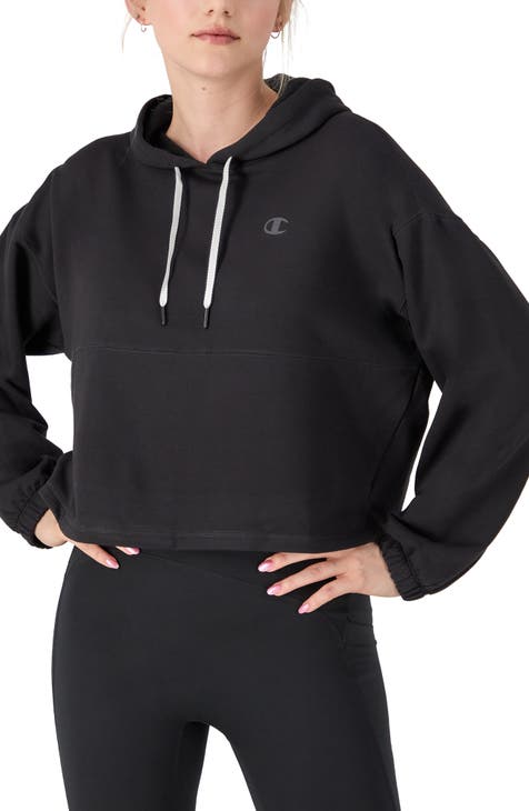 Soft Crop Pullover Hoodie