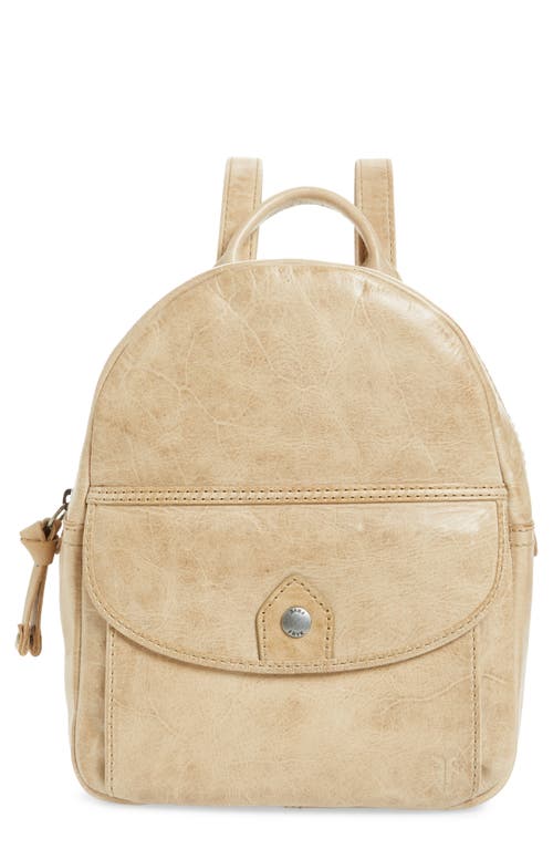 Frye Melissa Mini Leather Backpack in Z/dnusand 