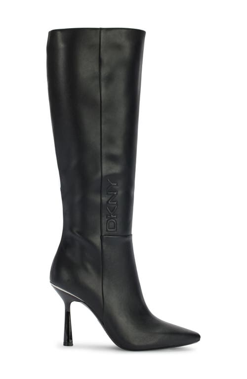 Dkny Nixie Knee High Boot In Black