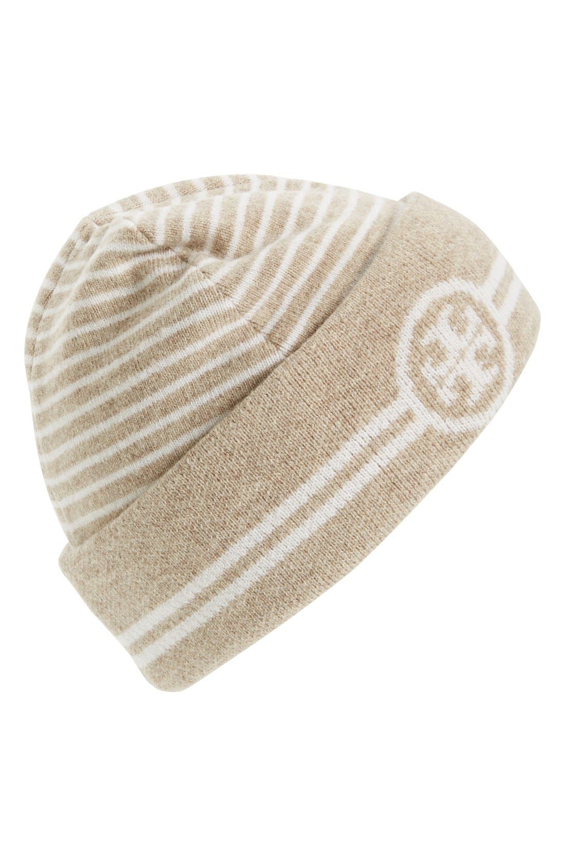tory burch beanie