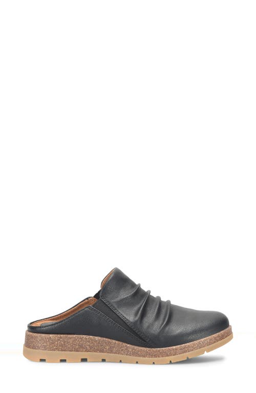 Eurosoft Laralyn Ruched Mule In Black
