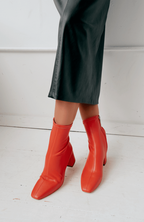 Daniella Shevel Milani Boot In Red