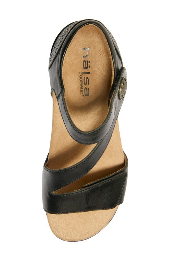 Shop Halsa Footwear Demi Sandal In Black