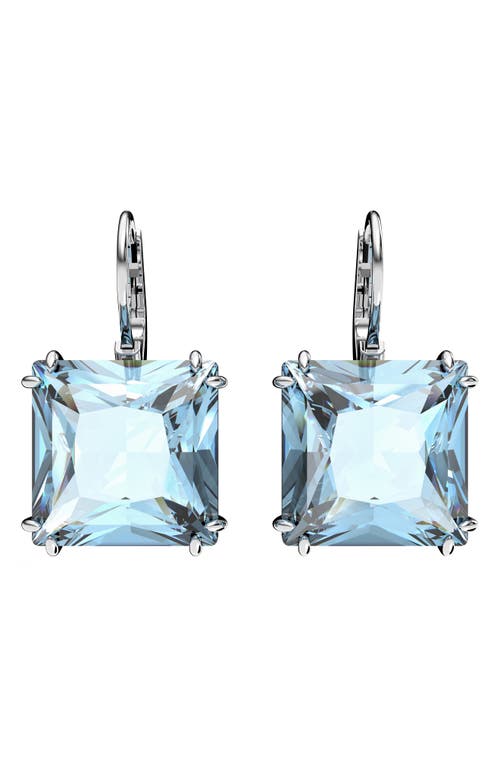 Swarovski Millenia Square Crystal Drop Earrings in Blue at Nordstrom