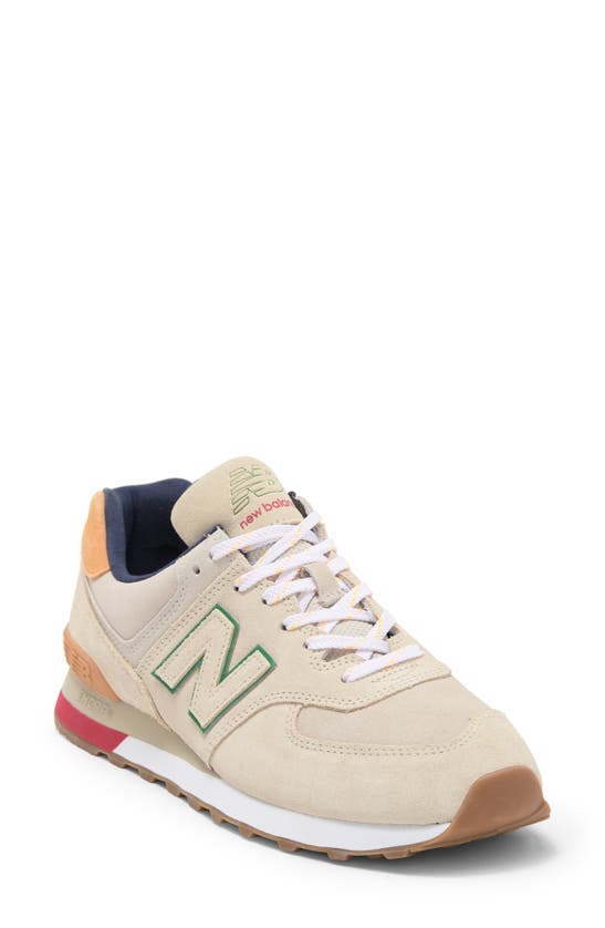 New Balance 574 Classic Sneaker In Taupe/ Caramel
