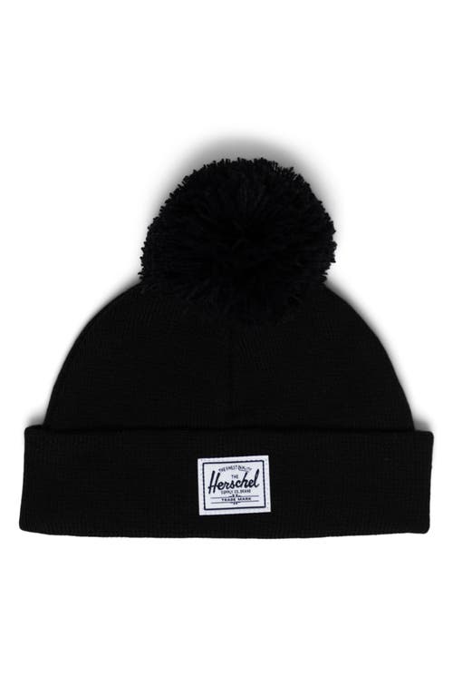 Shop Herschel Supply Co . Baby Pom Beanie In Black