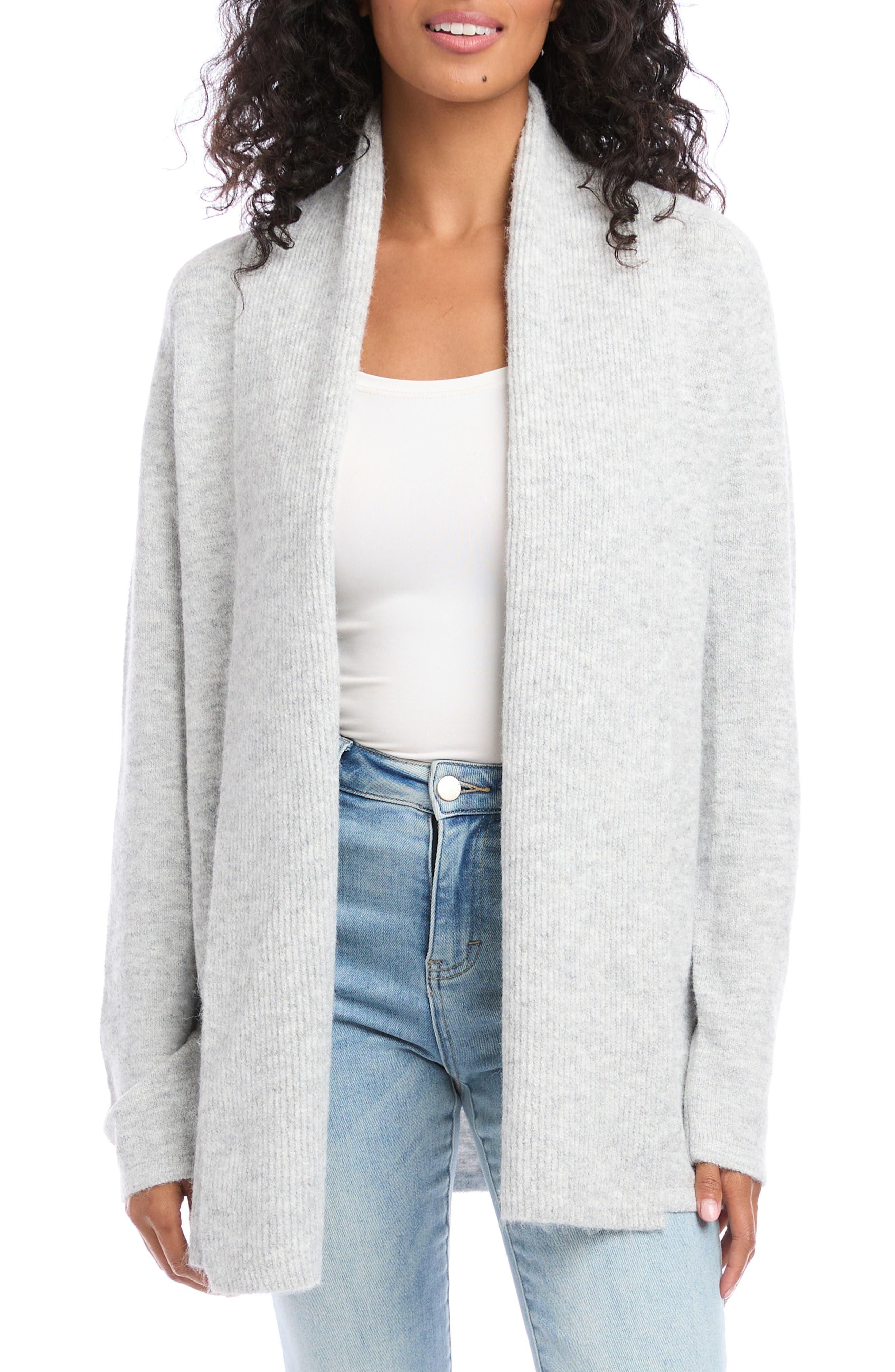 Karen Kane Shawl Collar Cardigan 