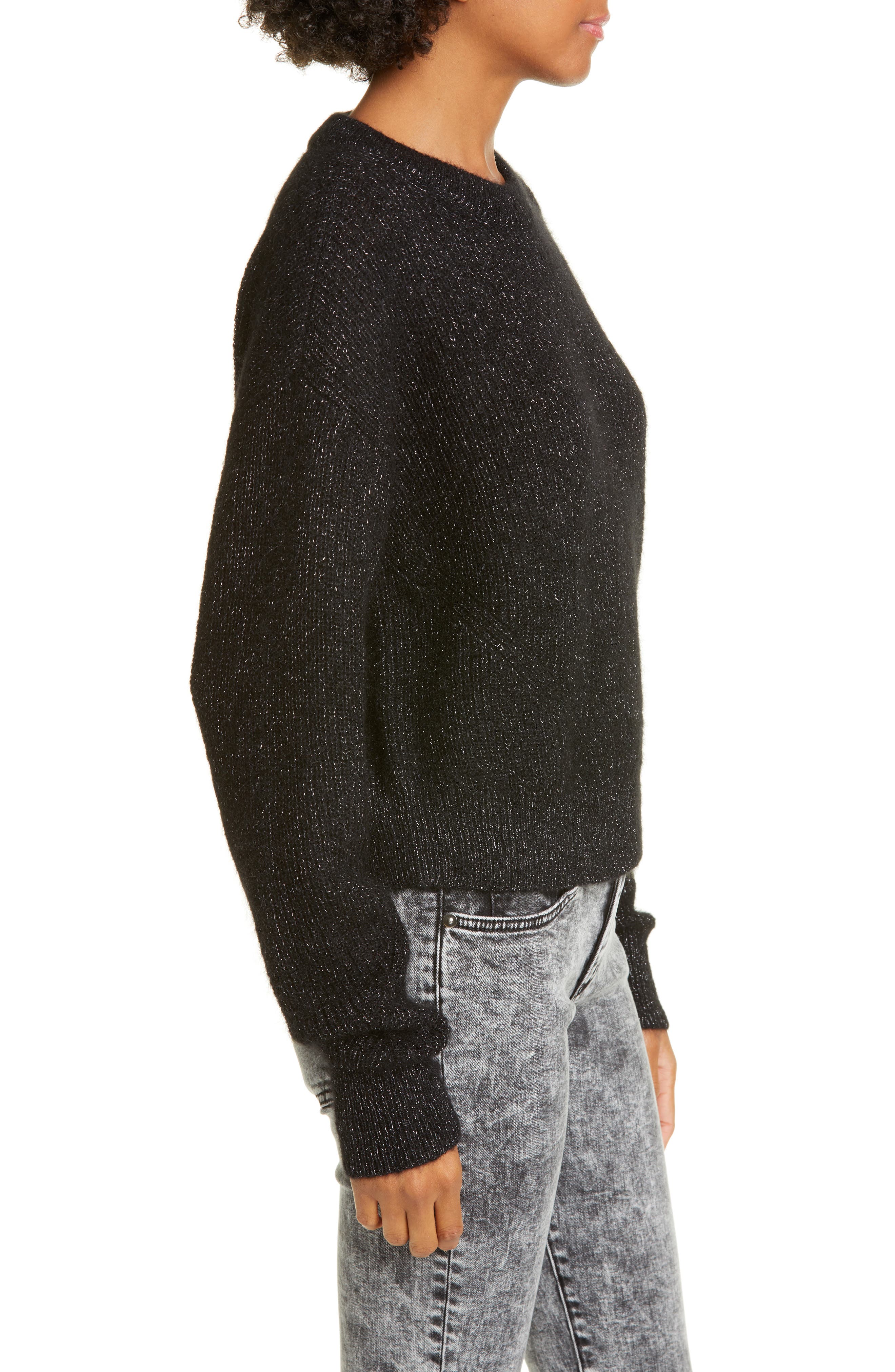 veronica beard melinda crew neck sweater