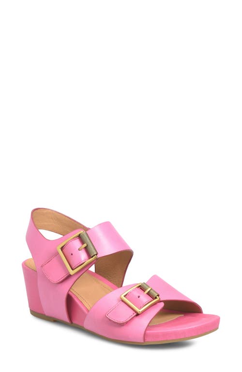 Valeri Slingback Wedge Sandal in Pink