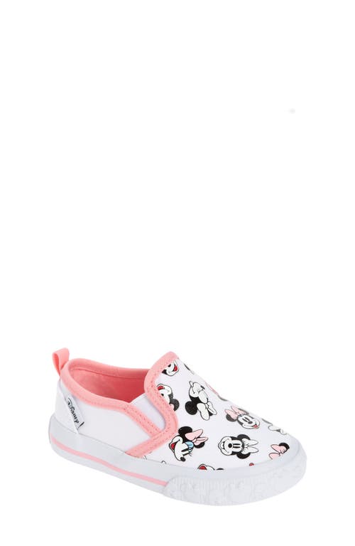 Tucker + Tate x Disney Kids' Minnie Slip On Sneaker in White Multi