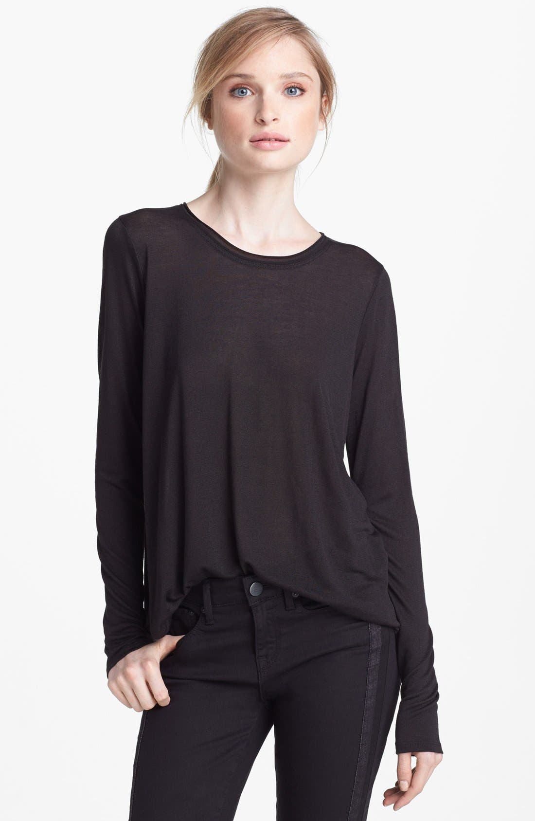 Vince Long Sleeve Crewneck Tee Nordstrom