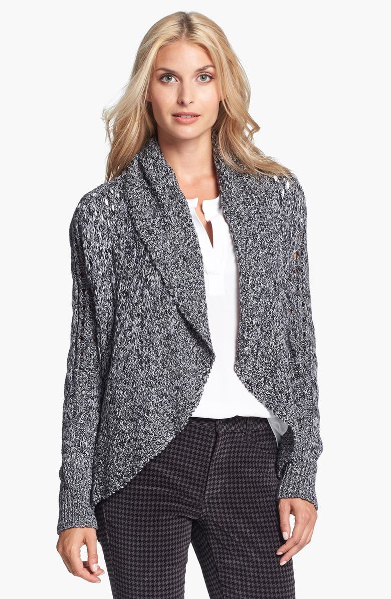 Chaus Marled Open Front Cardigan | Nordstrom