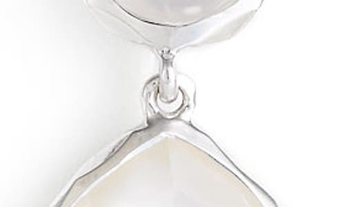 Ippolita Semiprecious Teardrop Earrings In Silver/mother Of Pearl