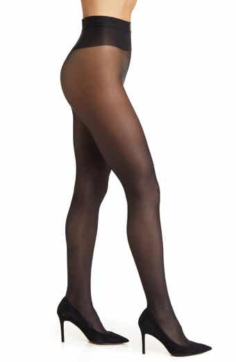 Couture Ultra Gloss Tights-Black-Medium : : Clothing