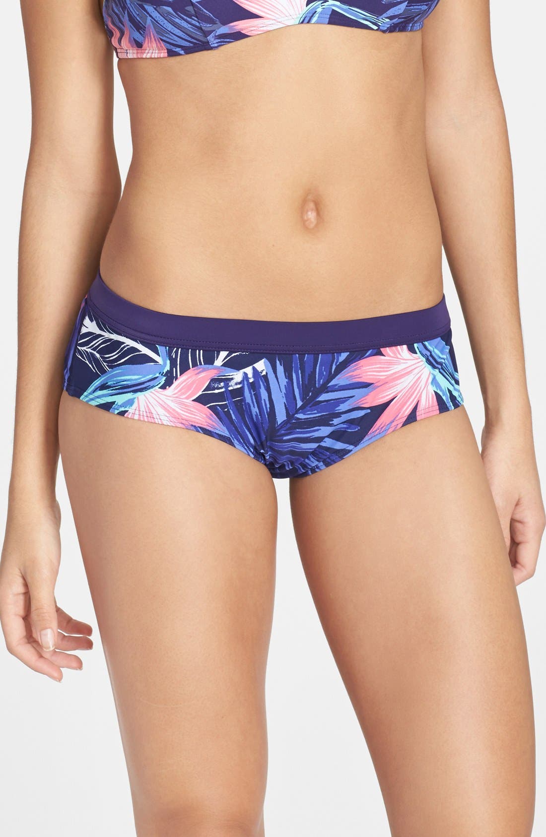 Roxy 'Tropical Getaway' Boyshort Bikini Bottoms Nordstrom