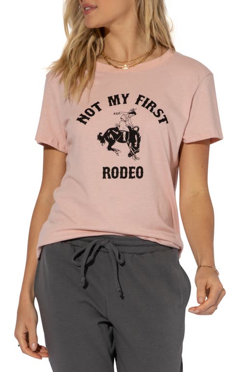 Sub_Urban Riot Not My First Rodeo Graphic Tee in Blush