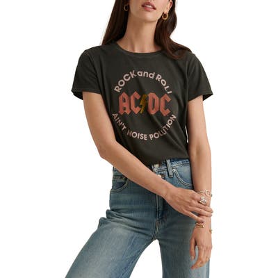 Lucky Brand Ac/dc Graphic Tee, Black