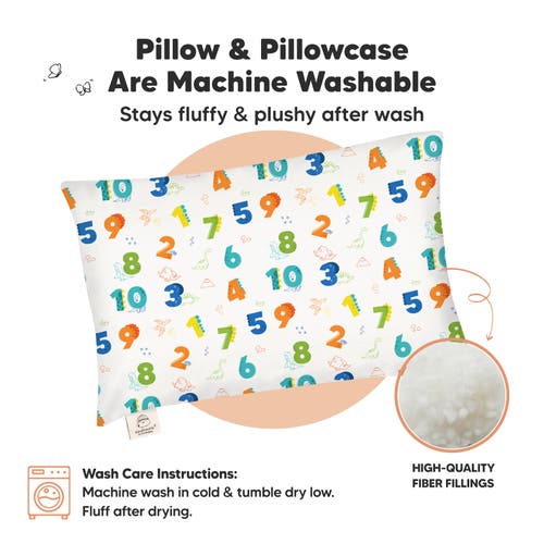 Shop Keababies Toddler Pillow With Pillowcase In Dino123