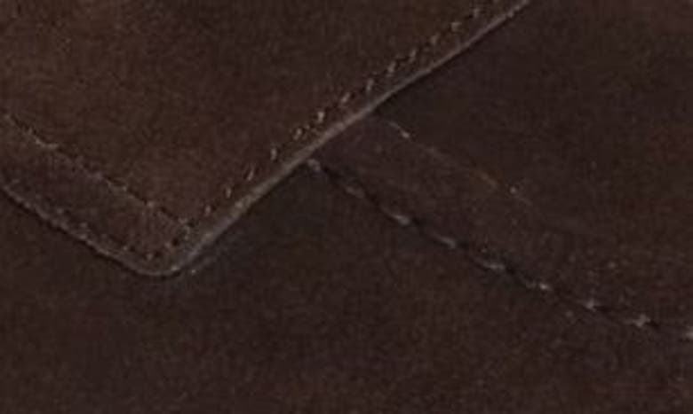 Prada Enamel Triangle-logo Suede Loafers In Moro