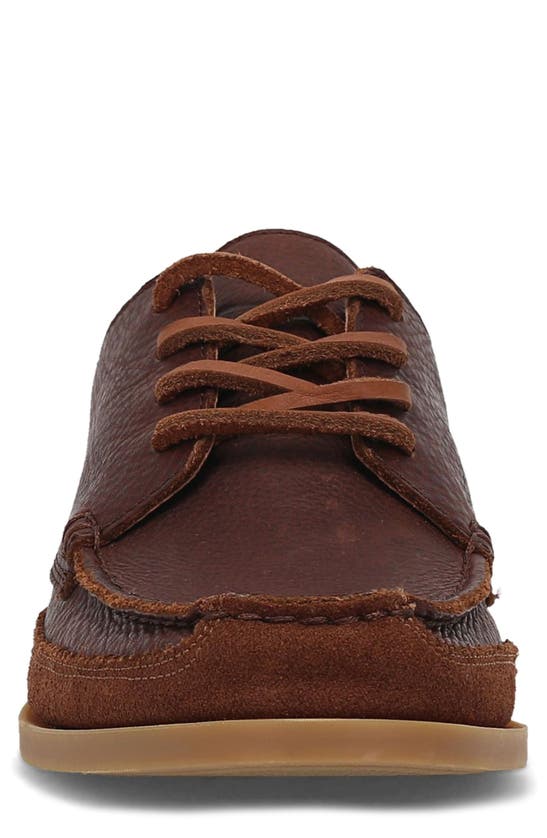 Shop Frye Mason Moc Toe Derby In Hickory