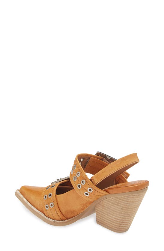 Shop Jeffrey Campbell Carlie Slingback Pump In Natural