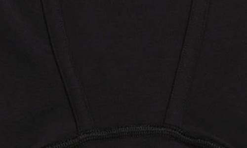 Tomboyx First Line Stretch Cotton Period 4.5-inch Trunks In Black Rainbow Logo