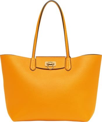 Gancini Travel Leather Tote