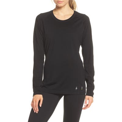 Smartwool Merino Wool 150 Base Layer Top, Black