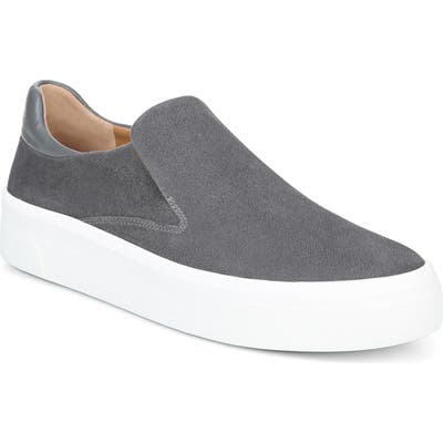 Via Spiga Velina Slip-On Platform Sneaker, Grey