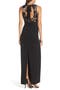 Vince Camuto Sequin Crepe Column Gown | Nordstrom