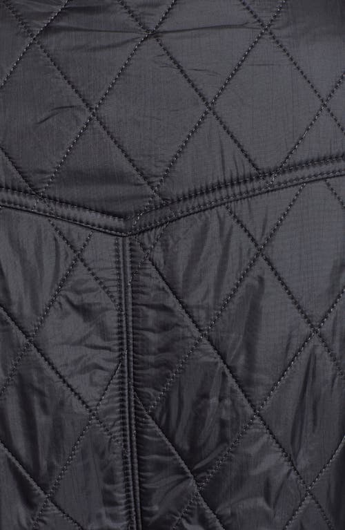 Barbour Woman Vest Midnight Blue Size 14 Polyamide In Black