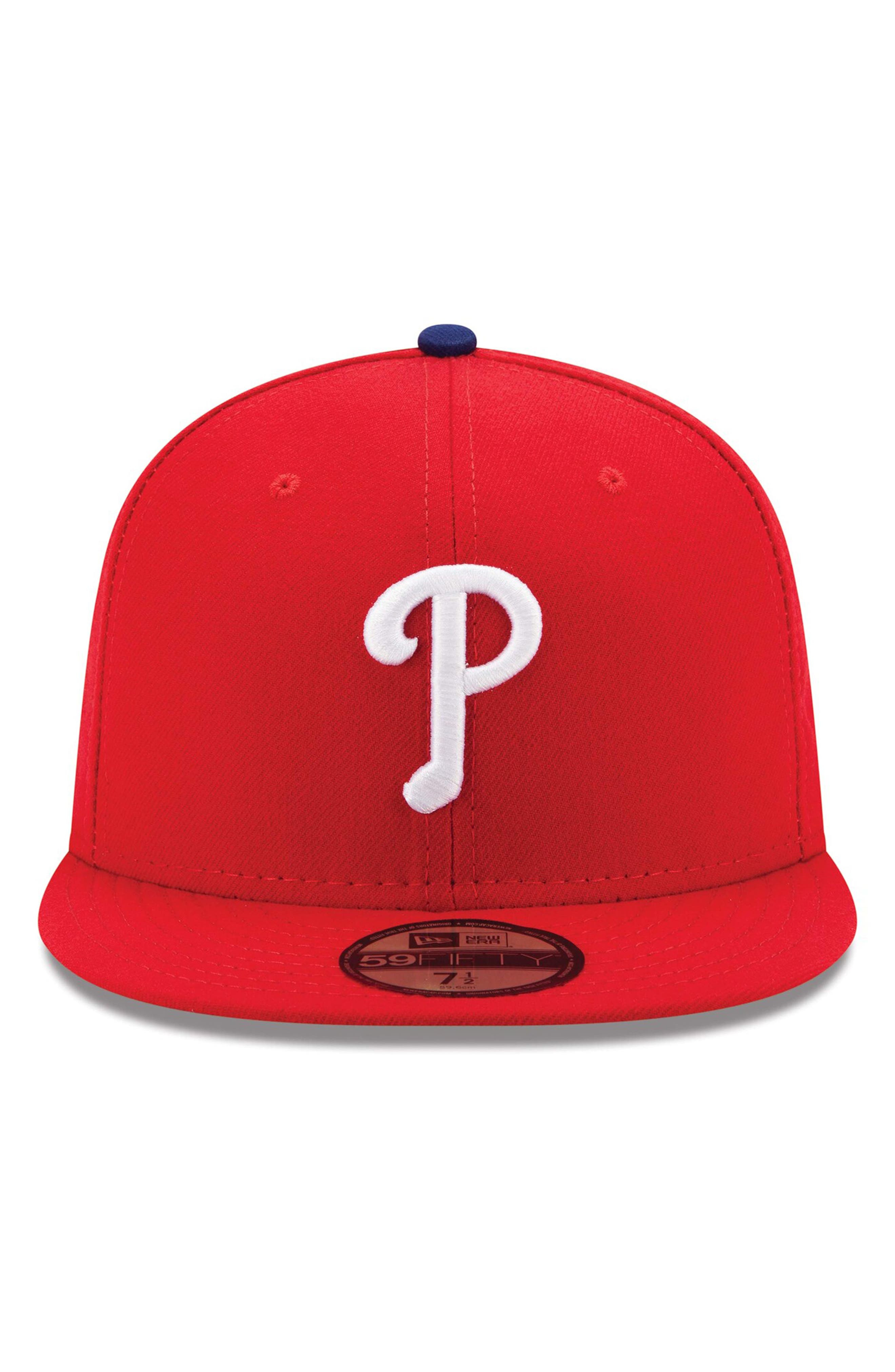 phillies on field hat