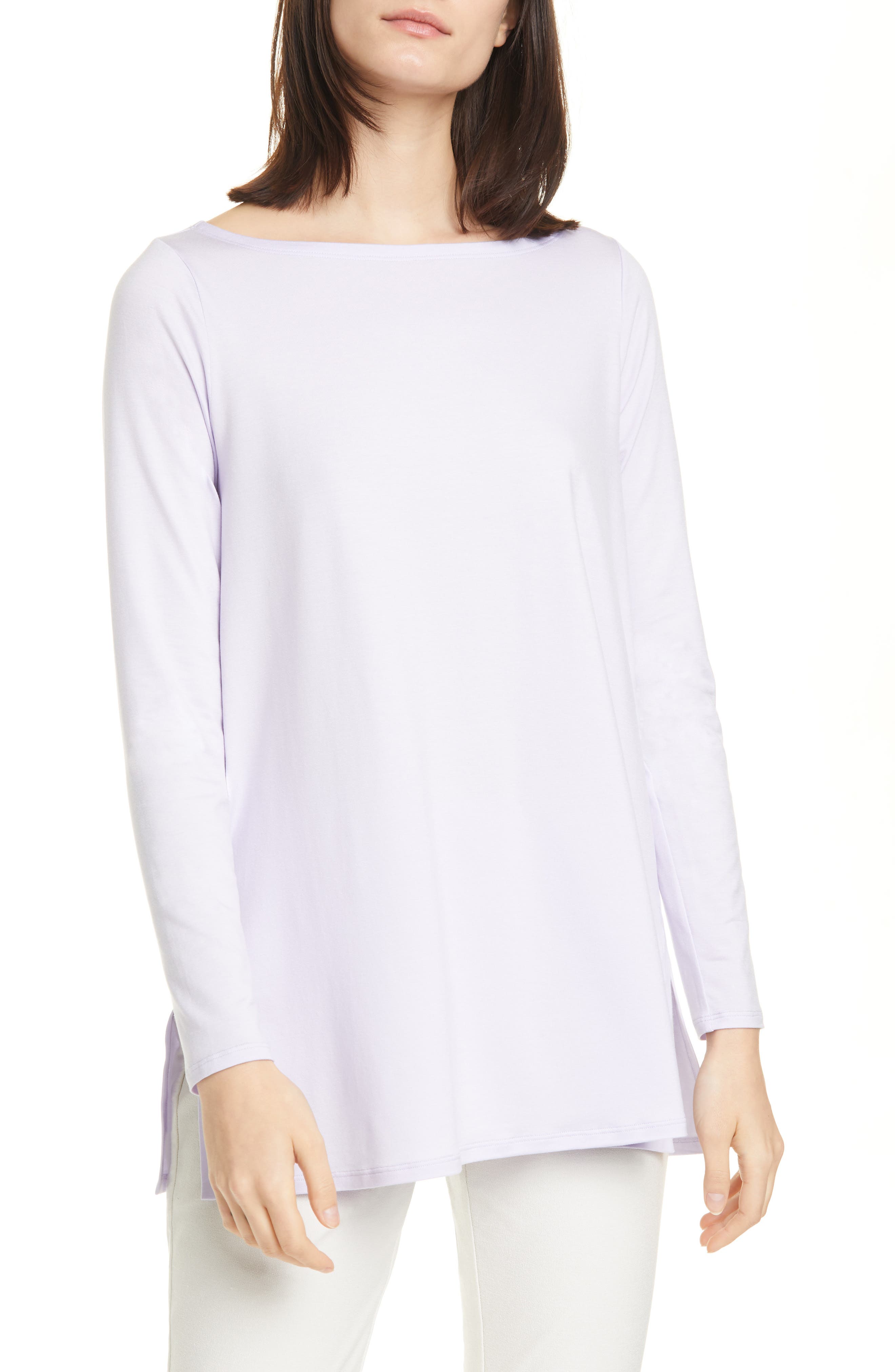 eileen fisher ballet neck top