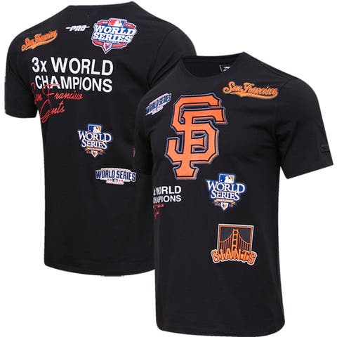 Men's Pro Standard Black San Francisco Giants Championship Pullover Hoodie Size: Extra Large