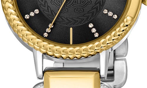 Roberto Cavalli Bracelet Watch, 30mm In Two Tone Silver And Gold