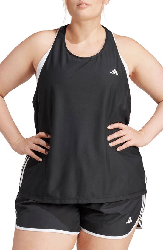 Adidas Originals Own The Run Tank Top In Black