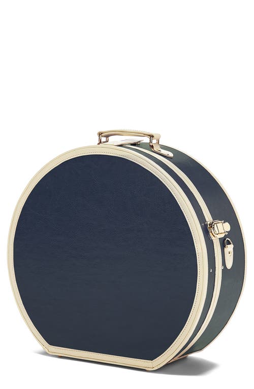 SteamLine Luggage The Entrepreneur Deluxe Hatbox in Navy