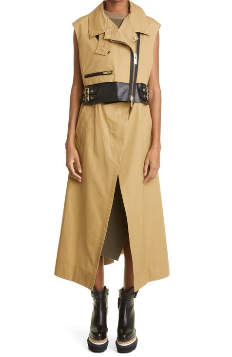 Women S Sacai Clothing Nordstrom Women S Sacai Clothing Nordstrom, Sleeveless Trench Coat H Magnum