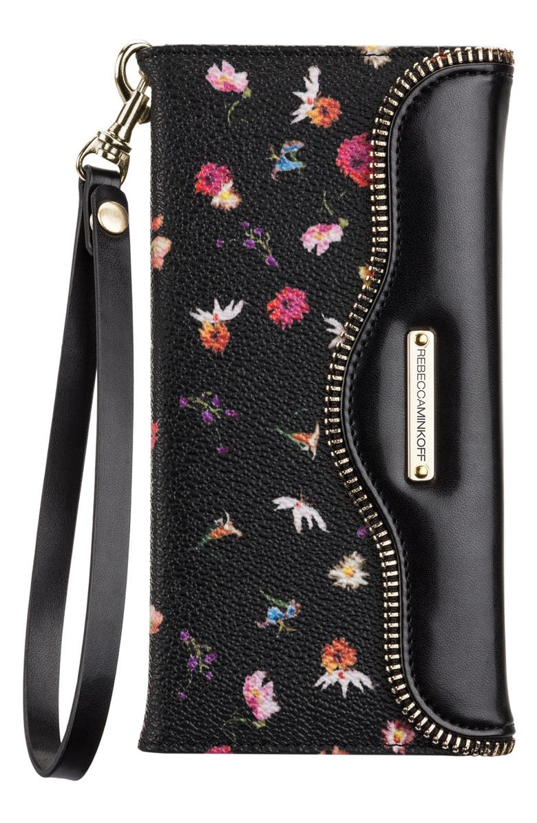 Rebecca Minkoff x Case-Mate iPhone 6 Plus Floral Wristlet | Nordstrom