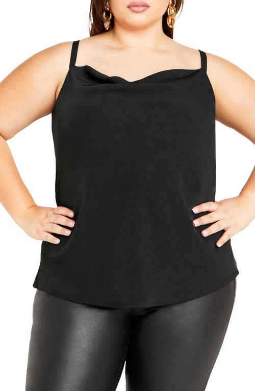 City Chic Katalina Camisole in Black at Nordstrom