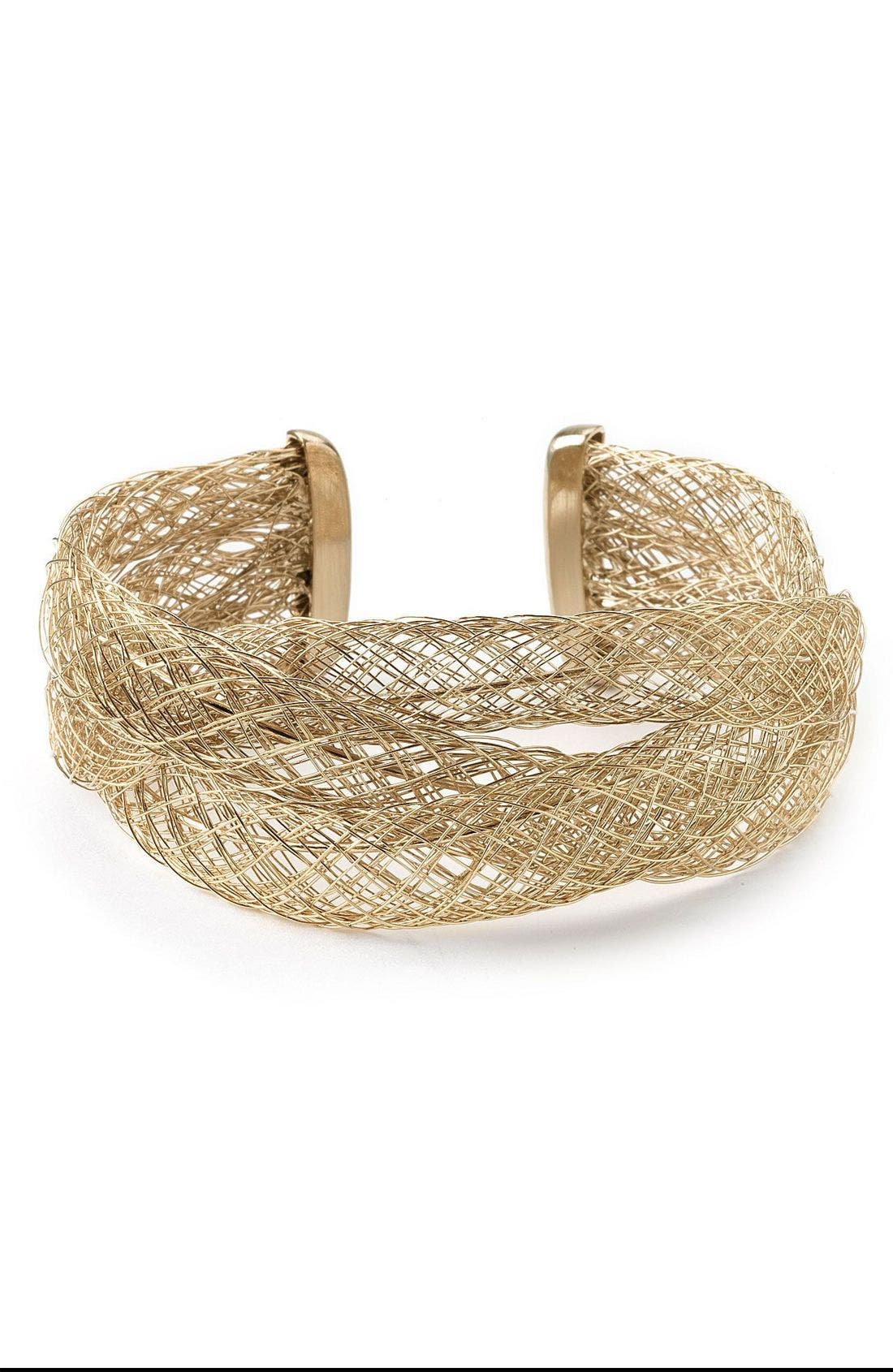 Laundry by Shelli Segal Woven Cuff Bracelet Nordstrom