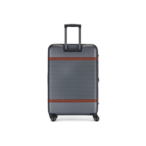 Bugatti Wellington Hardside Large Luggage With Tsa Lock In Pewter