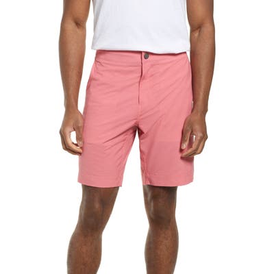 Faherty All Day Flat Front Shorts, Red