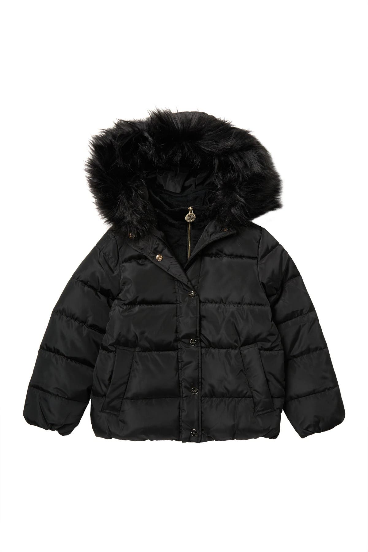 girls short puffer jacket