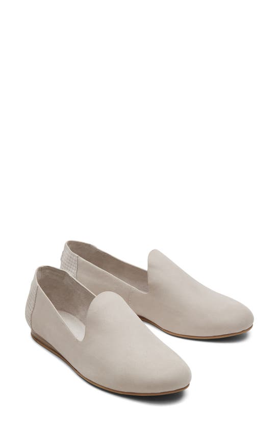 Shop Toms Darcy Flat Loafer In Grey