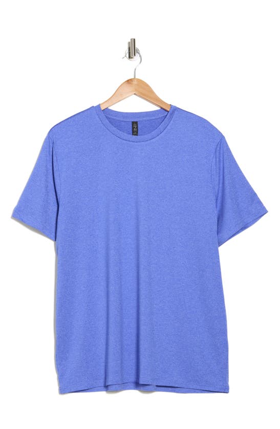 Shop Z By Zella Essential Performance T-shirt In Blue Mykonos
