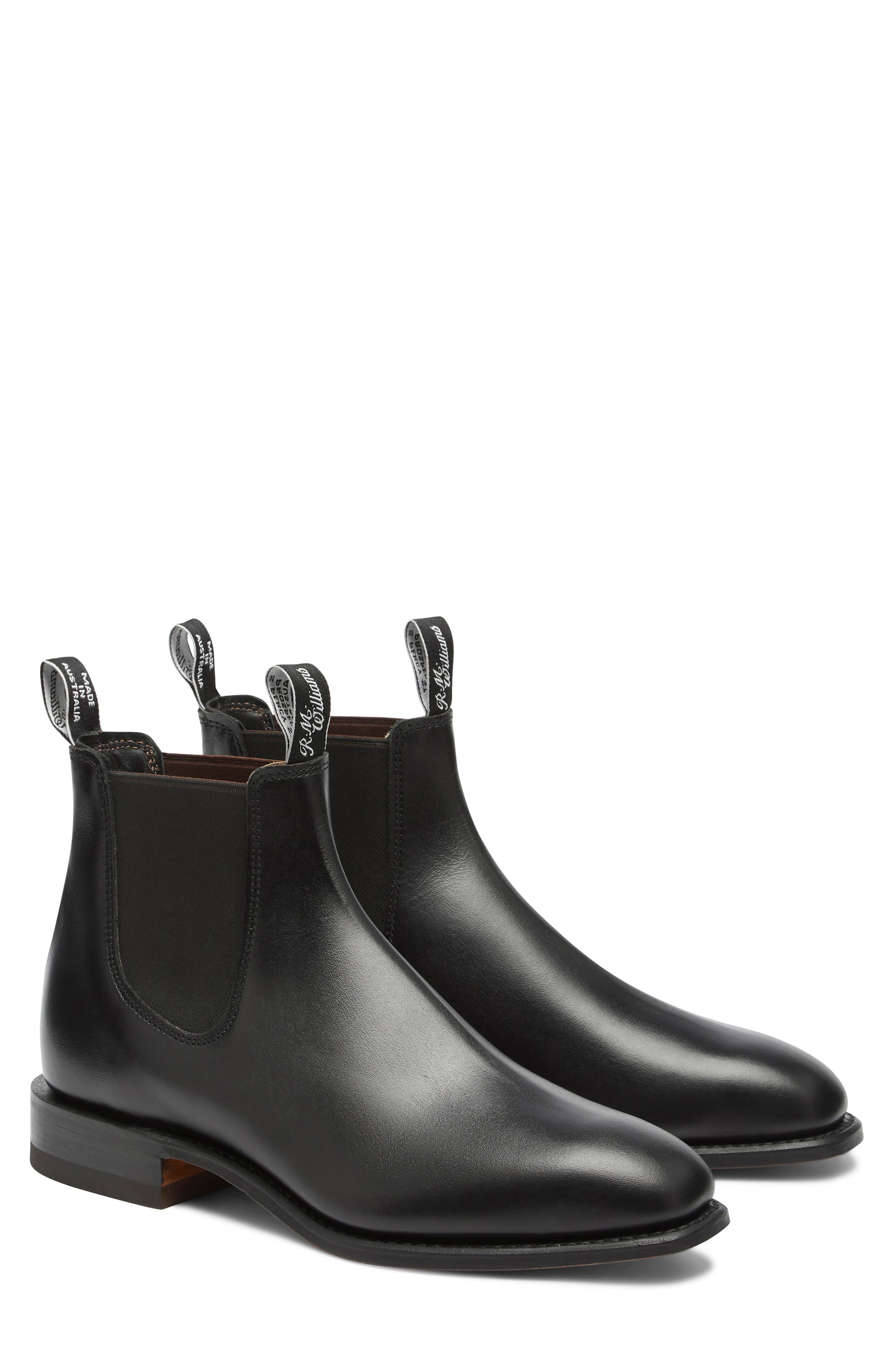 5SOS STYLE GUIDE  Black leather chelsea boots, Leather chelsea