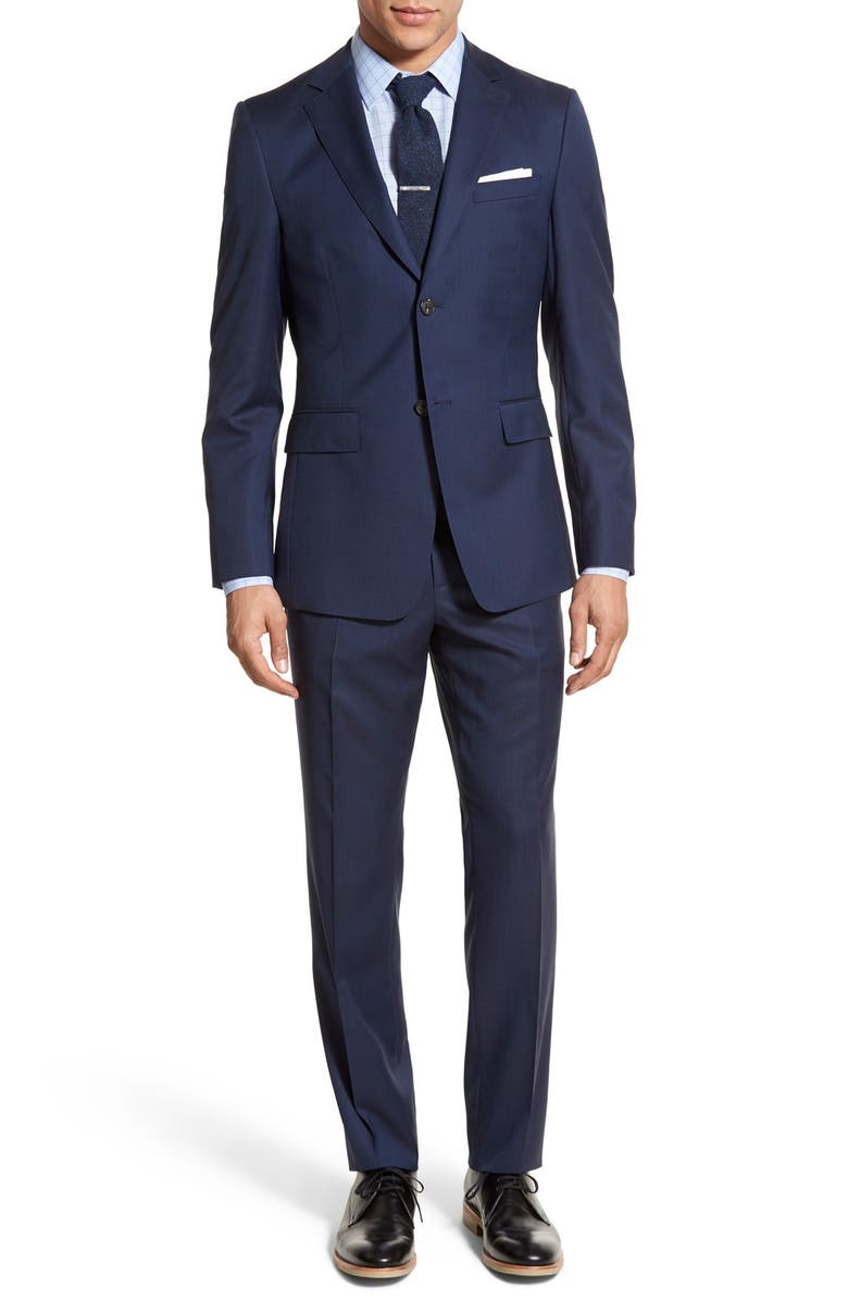 Jack Spade Trim Fit Solid Wool Suit | Nordstrom