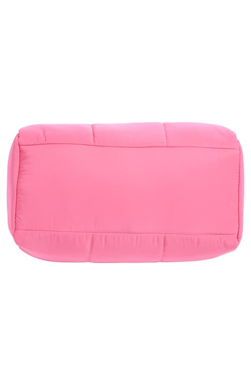 Mytagalongs Cloud Duffle Bag In Neon Pink
